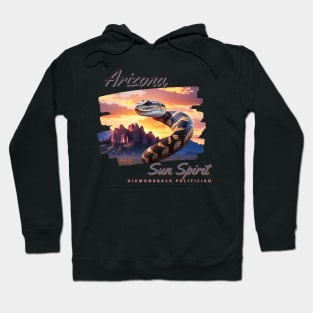 Arizona Sun Spirit Diamondback Politician Hoodie